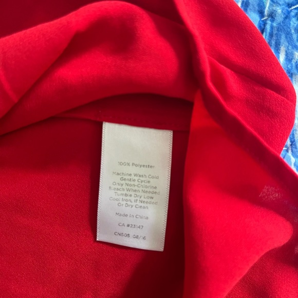 Excellent used condition Talbots flutter sleeve blouse. - Picture 2 of 3